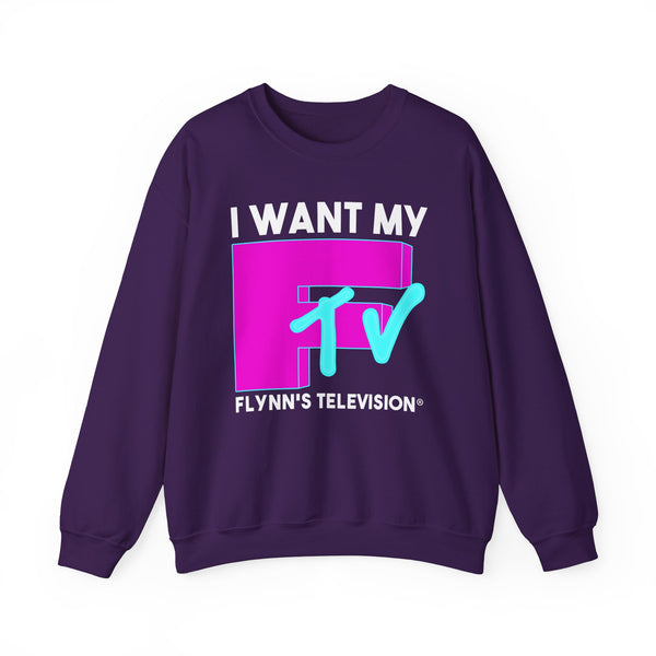 Purple Glow Sweatshirt