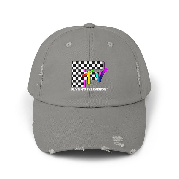 Checkerboard Rainbow Hat