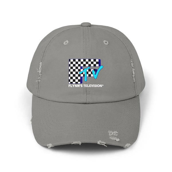 Checkerboard Blue Hat