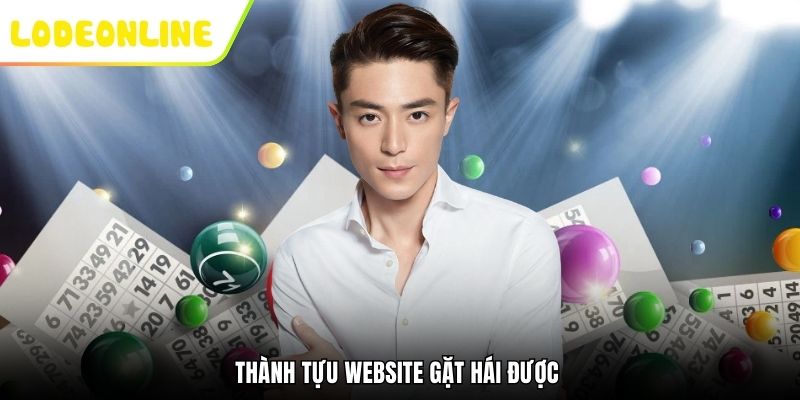 Thành tựu website gặt hái được 